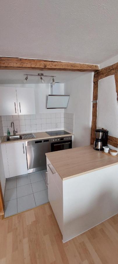 Zentrale Altbauwohnung Mit Flair Schwäbisch Hall Exteriör bild